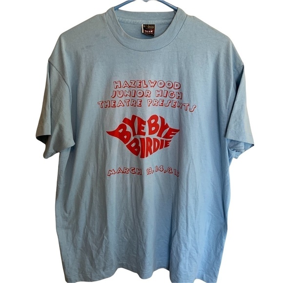 Vintage Tee Shirt Graphic 90s Theatre Adult Size XL Made In USA - Picture 1 of 1